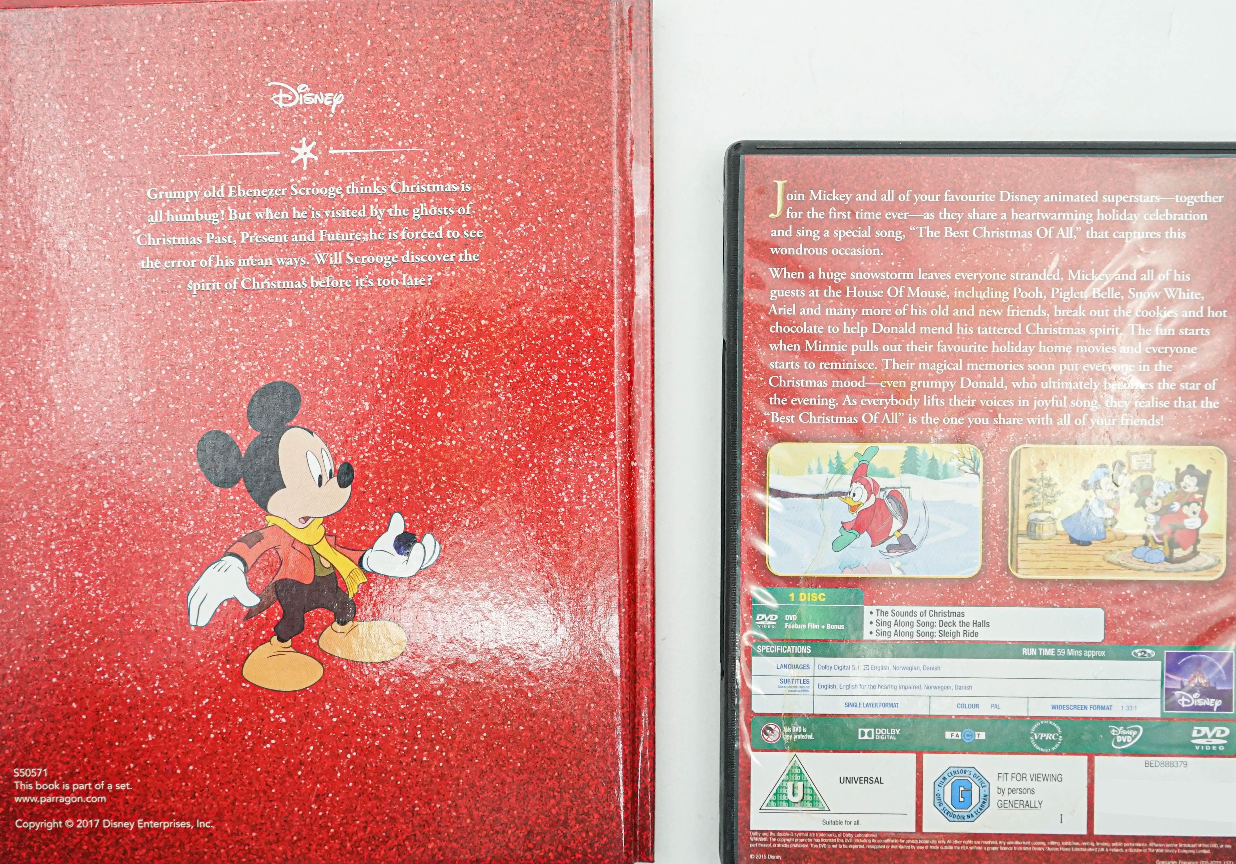 Disney - MICKEY’S MAGICAL CHRISTMAS - Snowed In at the House of Mouse - BOOK & DVD - Spectrawide Bookstore