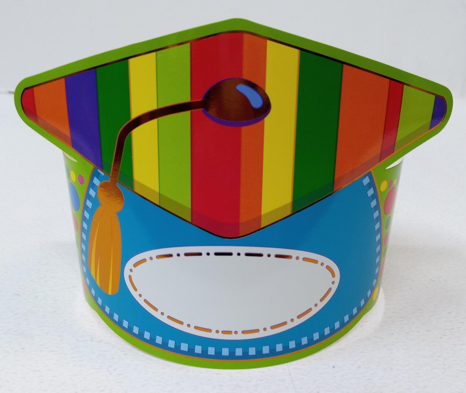 Colorful and Shiny Cardboard Crown for Graduation - Spectrawide Bookstore