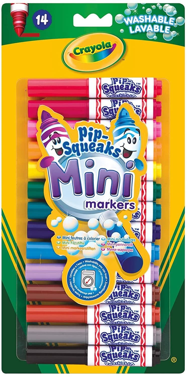 Crayola Washable Pip-Squeaks Mini Markers - 14 markers - Spectrawide Bookstore