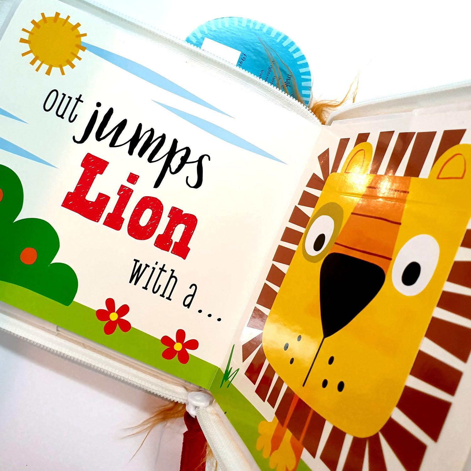Zipadizoo Lion - Plush Cover - Spectrawide Bookstore