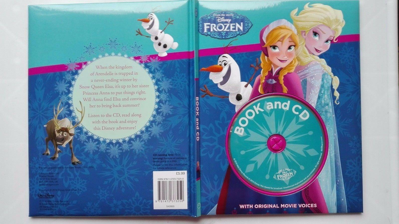 Disney Frozen - Book and CD With Original Movie Voices - Spectrawide Bookstore