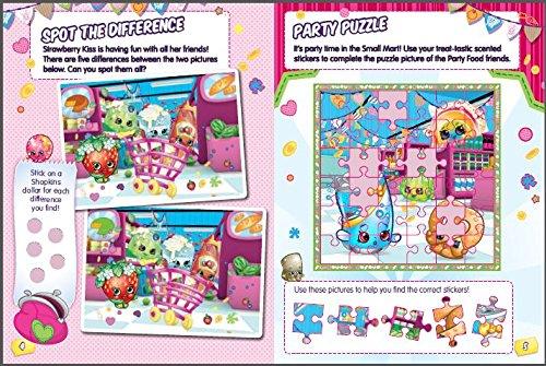 Shopkins - Strawberry Kiss - Smell-Icious Sticker Activities (Strawberry Scented Stickers) - Spectrawide Bookstore