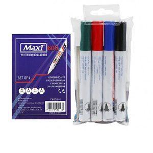 Maxi Whiteboard Marker 600 - Set of 4 - Spectrawide Bookstore