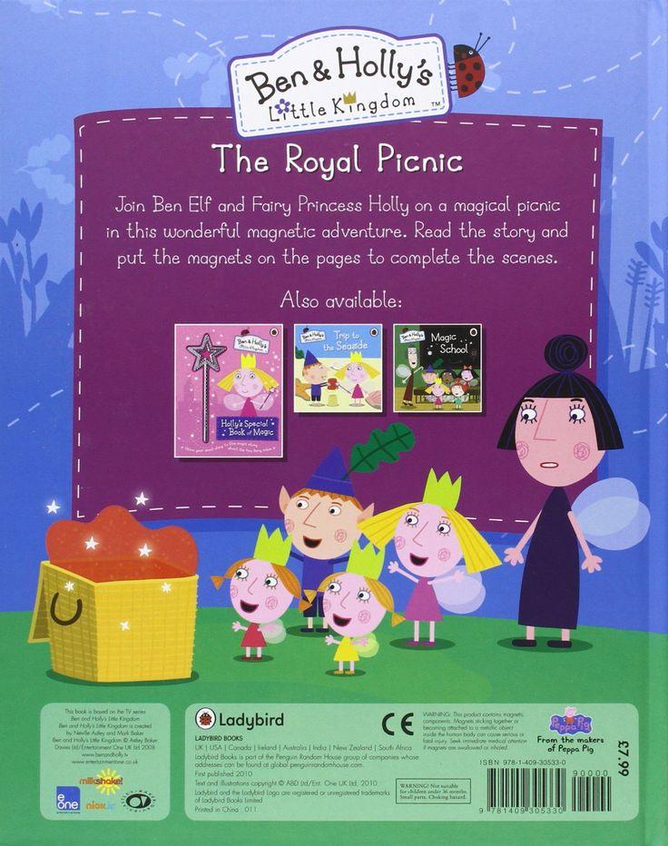 Ben and Holly's Little Kingdom: The Royal Picnic MAGNET BOOK - Spectrawide Bookstore
