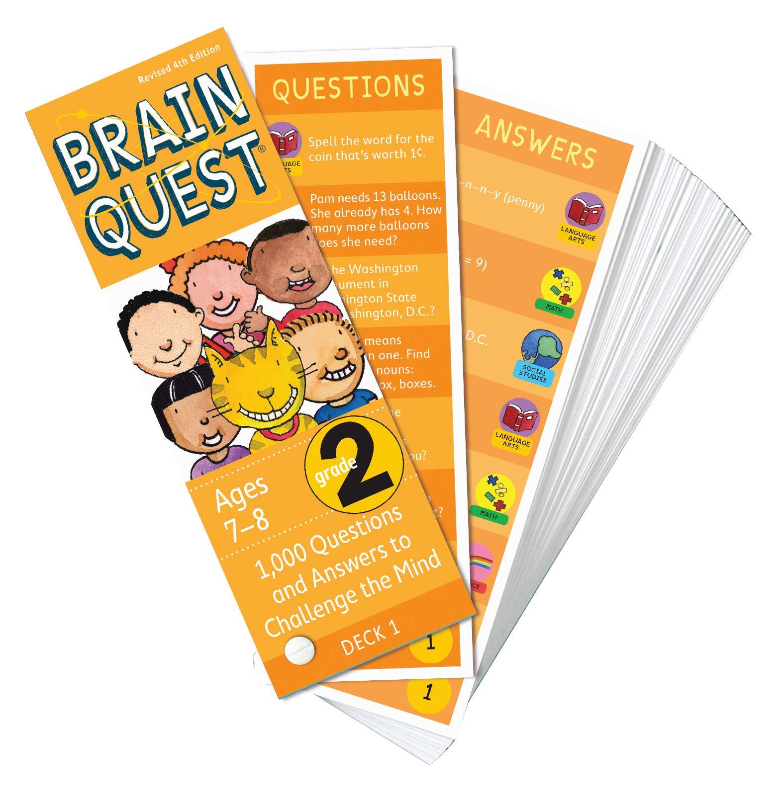 Brain Quest Ages 7-8 Grade 2 - 1,000 Questions and Answers