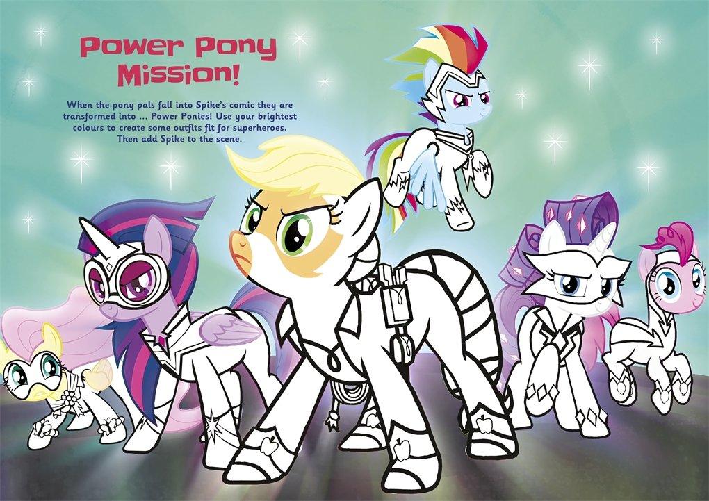 My Little Pony - Dress-Up Fun - Sticker Activity Book - Over 250 Stickers - Spectrawide Bookstore