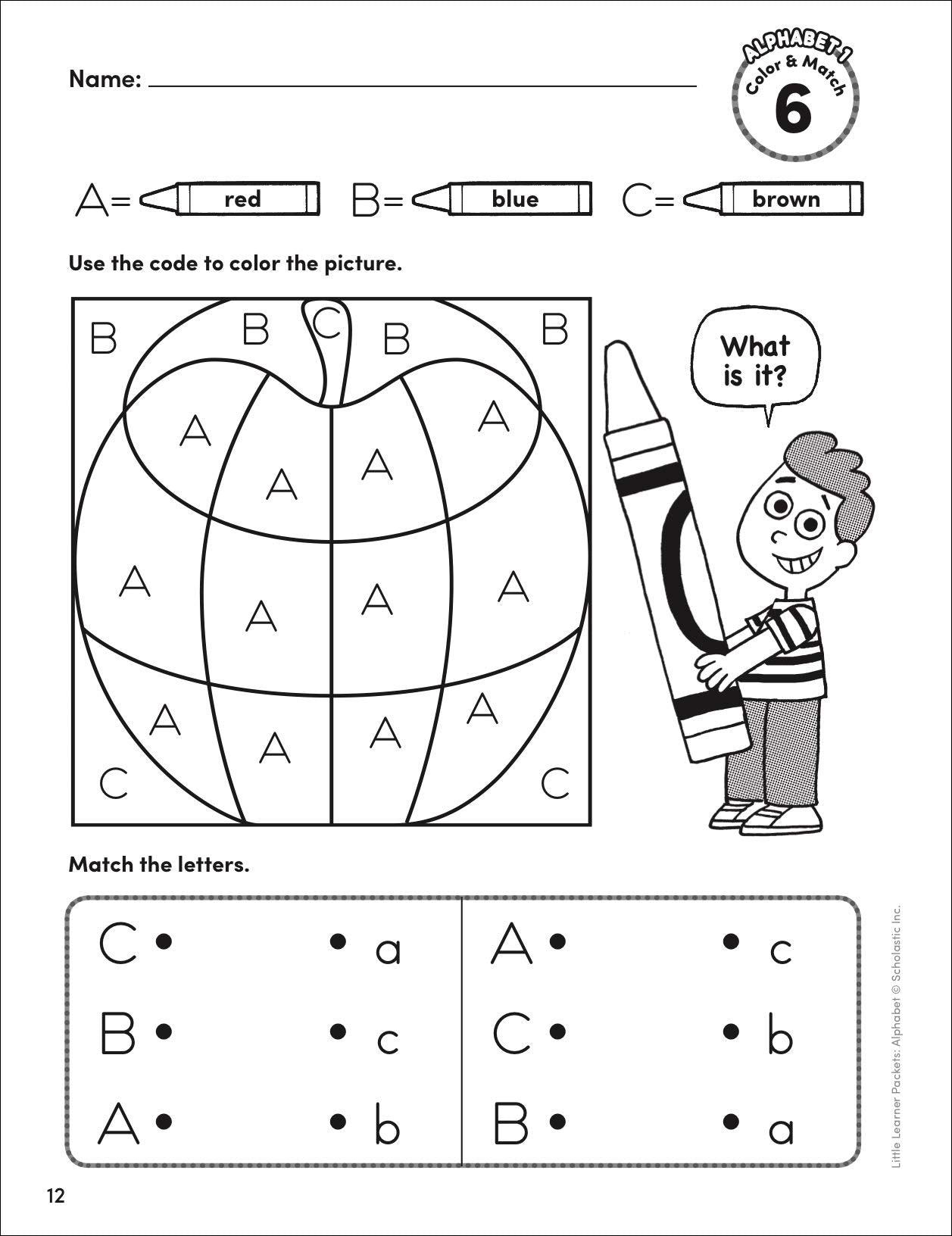 Little Learner Packets - Alphabet: 10 Playful Units That Teach the Shape & Sound of Each Letter Grades Pre-K - Spectrawide Bookstore