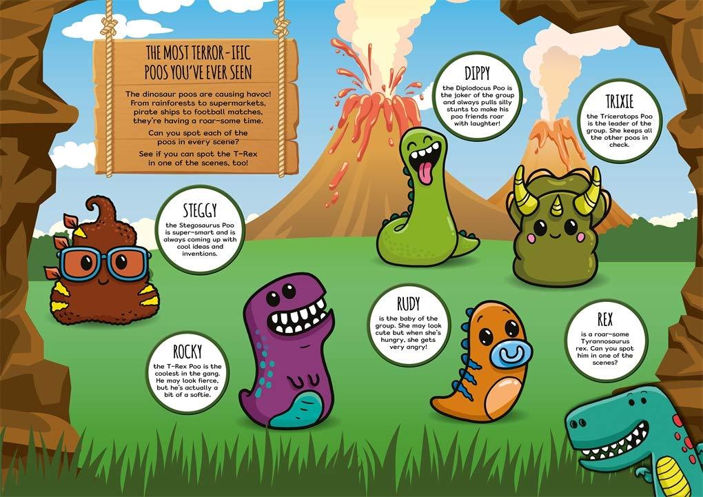 Where's the Dinosaur Poo? A Dino-Tastic Search and Find - Spectrawide Bookstore