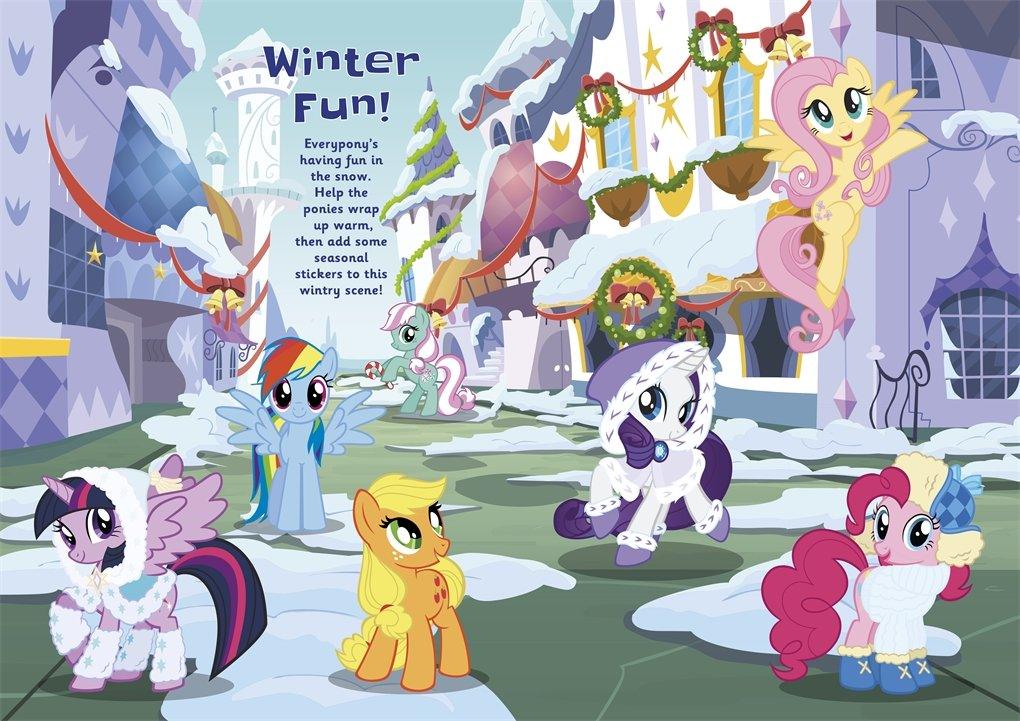 My Little Pony - Dress-Up Fun - Sticker Activity Book - Over 250 Stickers - Spectrawide Bookstore