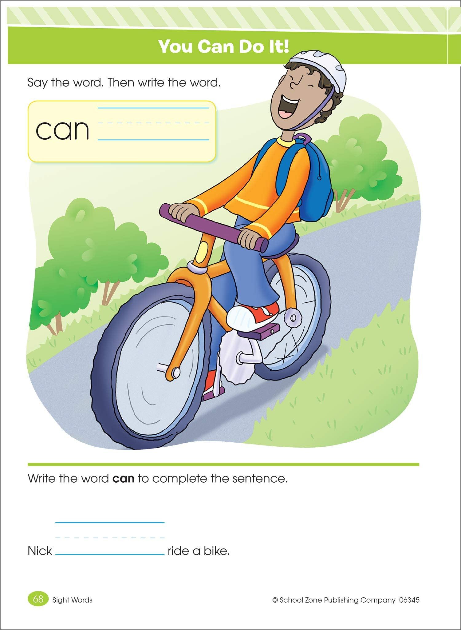 School Zone Big Reading 1-2 Workbook Ages 6-8 - Spectrawide Bookstore