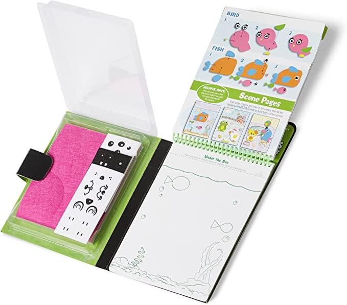 Melissa & Doug On the Go - Craft Activity Set - Felt Friends Stickers - Spectrawide Bookstore
