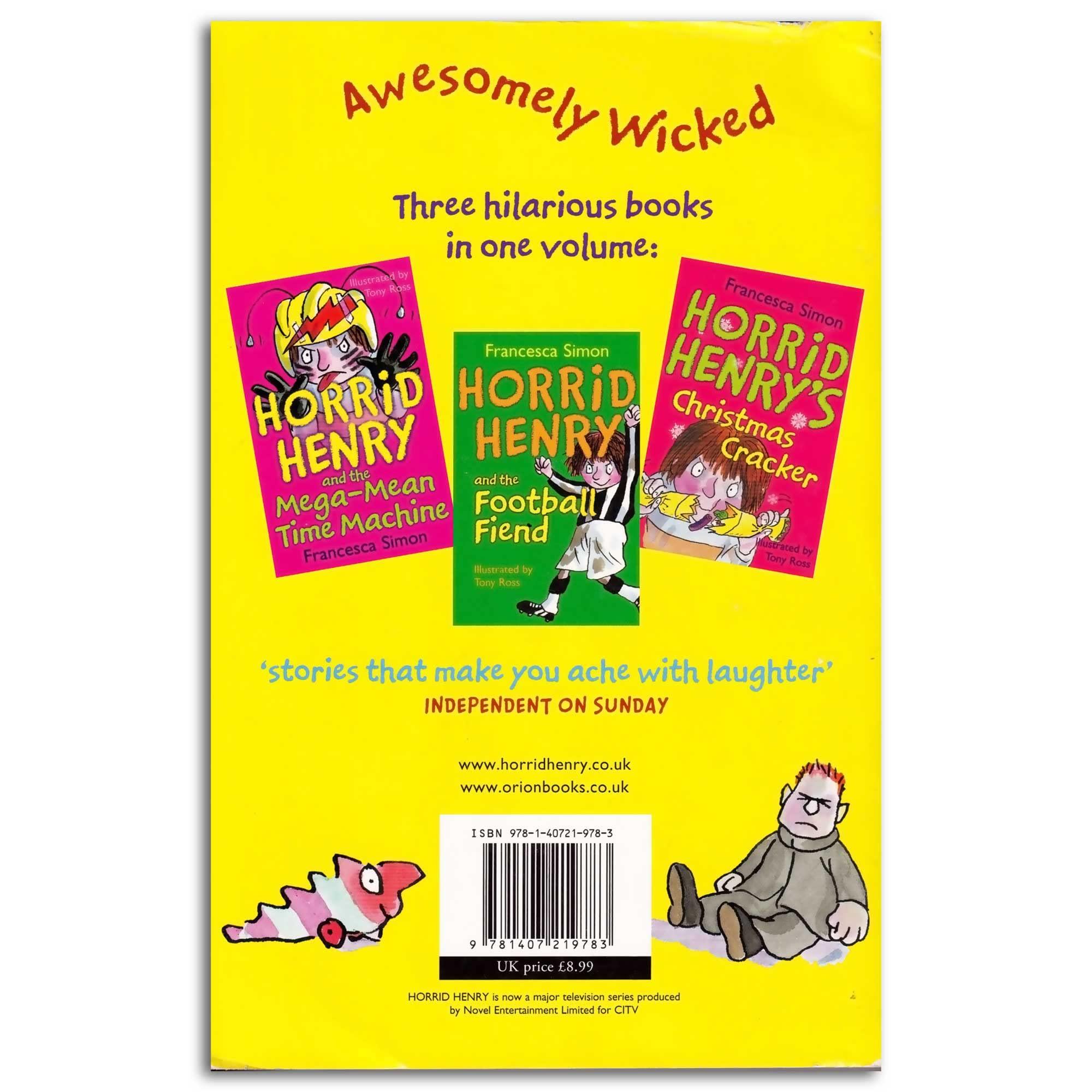 A Hattrick of Horrid Henry 3 Books in 1 - هاتريك هوريد هنري 3 كتب في 1