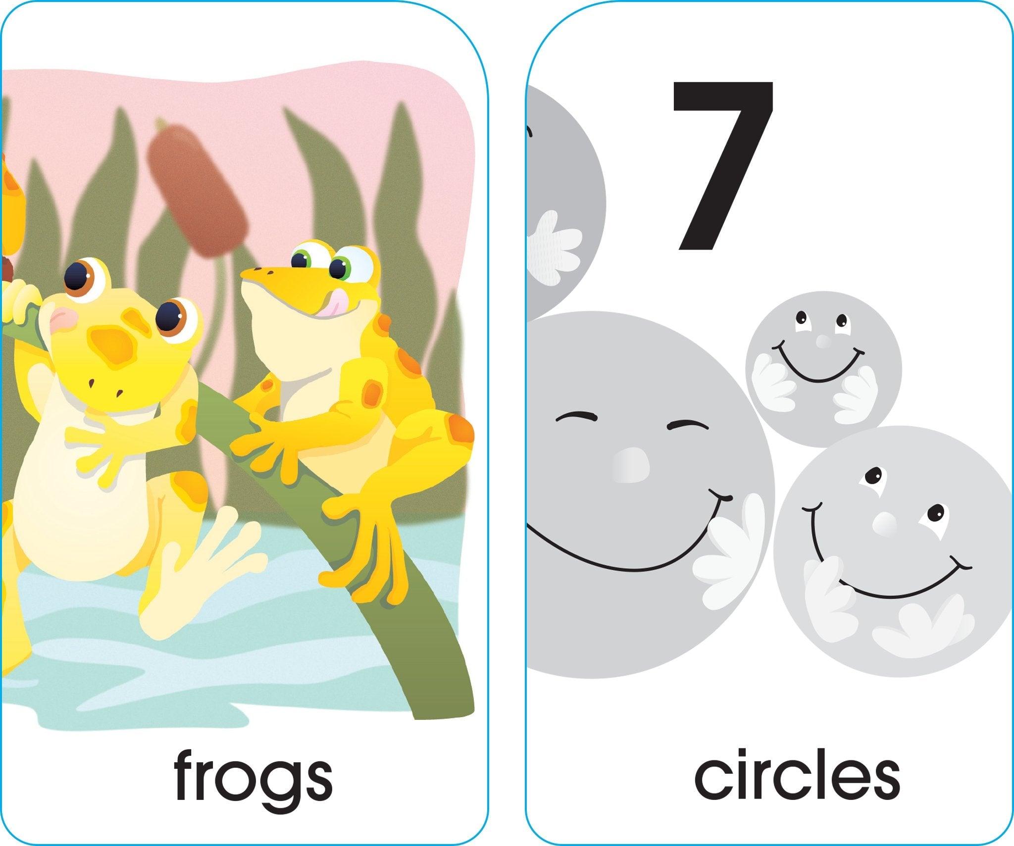 School Zone Numbers, Color & Shapes Puzzle Cards - Ages 4-Up - Spectrawide Bookstore