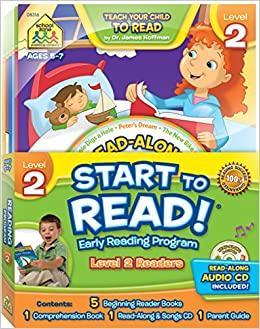 School Zone-Start To Read Early Reading Program-Level 2 Reader-Read Along Audio CD Included - Spectrawide Bookstore