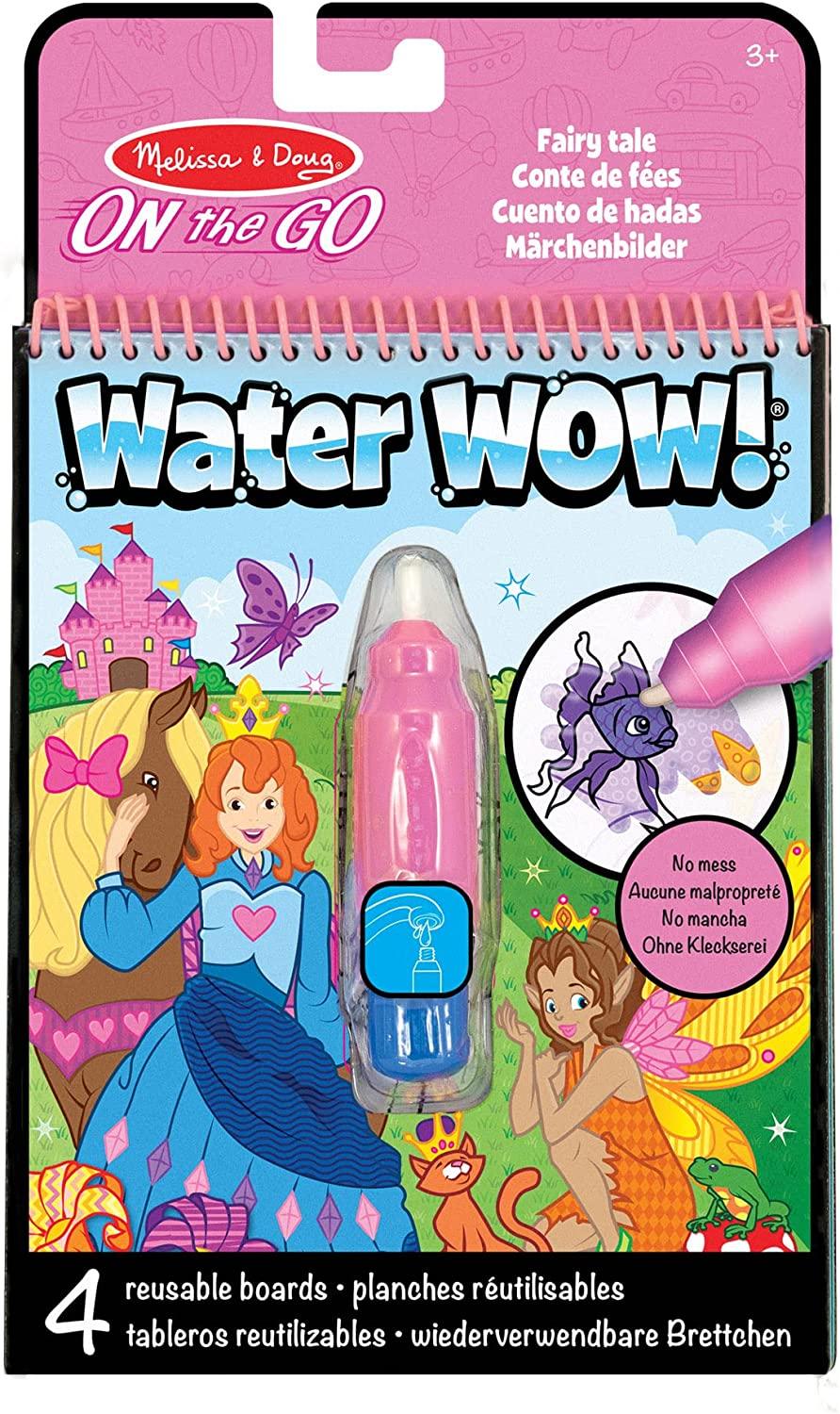 Melissa & Doug On the Dog - Fairy Tale Water-Reveal Pad - Water World! Color with Water, Let Dry, Color Again! - Spectrawide Bookstore