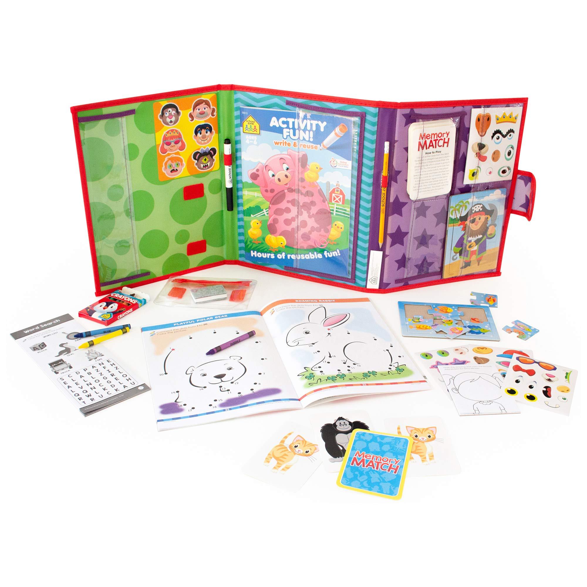School Zone - On The Go Activity Playset - Spectrawide Bookstore