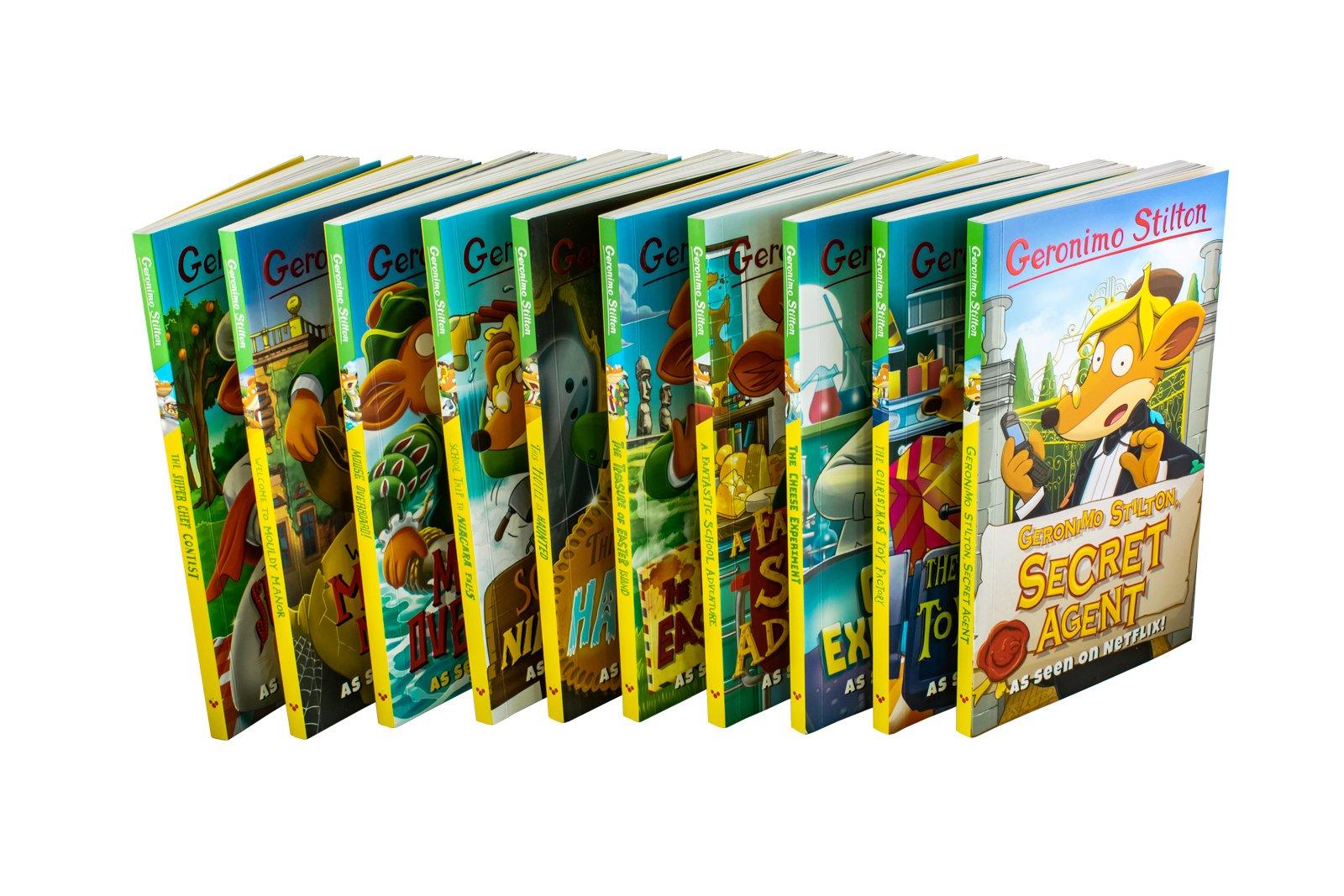 Geronimo Stilton 10 Book Collection Series 2 - Box Set - Spectrawide Bookstore