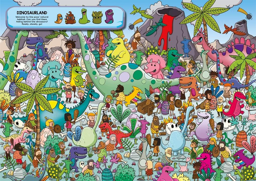 Where's the Dinosaur Poo? A Dino-Tastic Search and Find - Spectrawide Bookstore