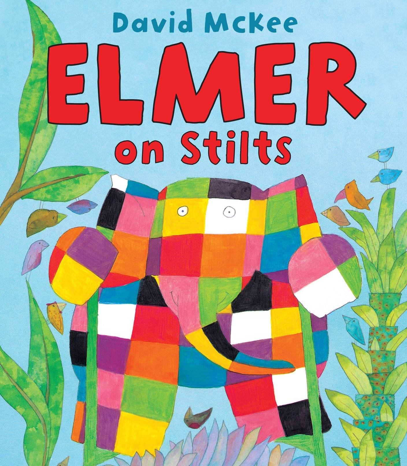 Elmer on Stilts - Picture Book - Spectrawide Bookstore