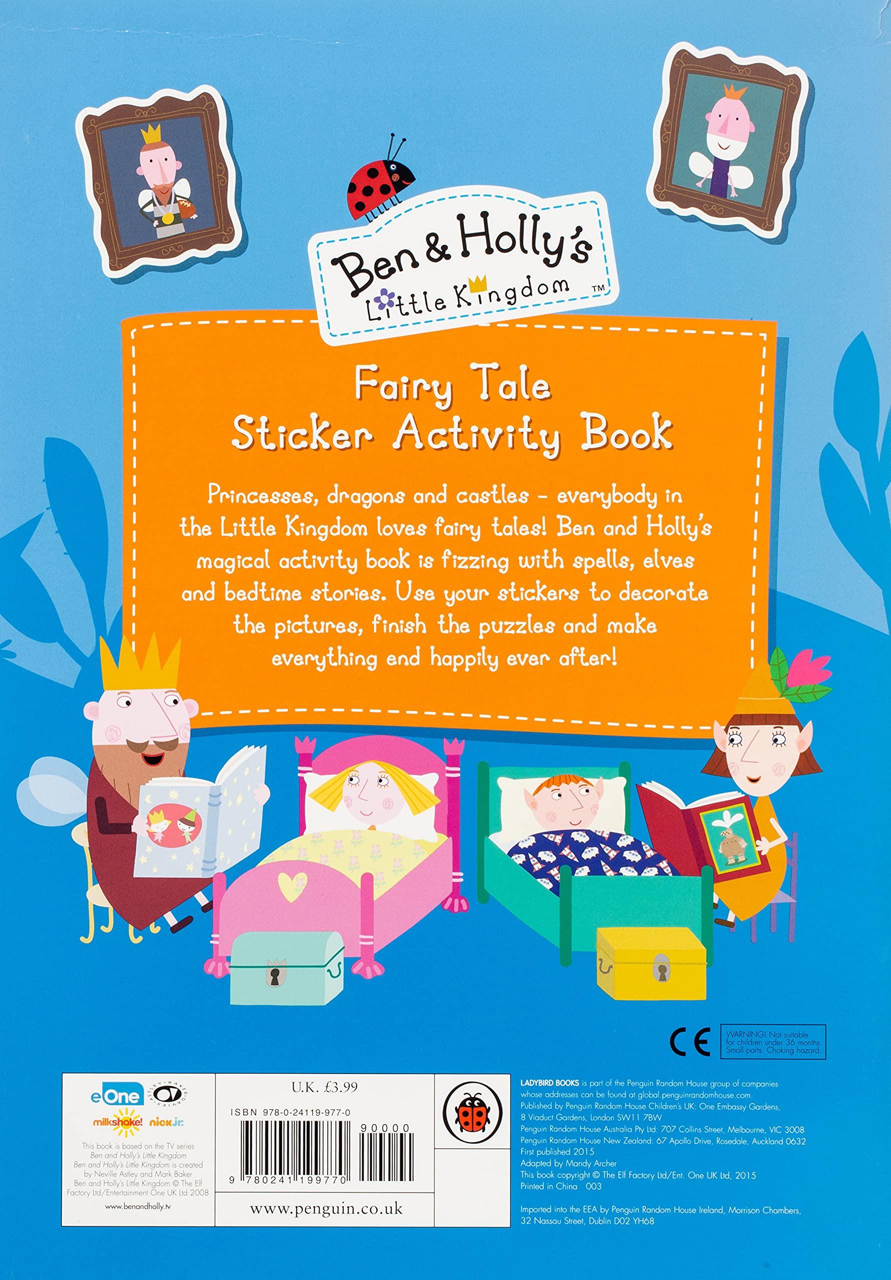 Ben and Holly's Little Kingdom: Fairy Tale Sticker Activity Book - Spectrawide Bookstore