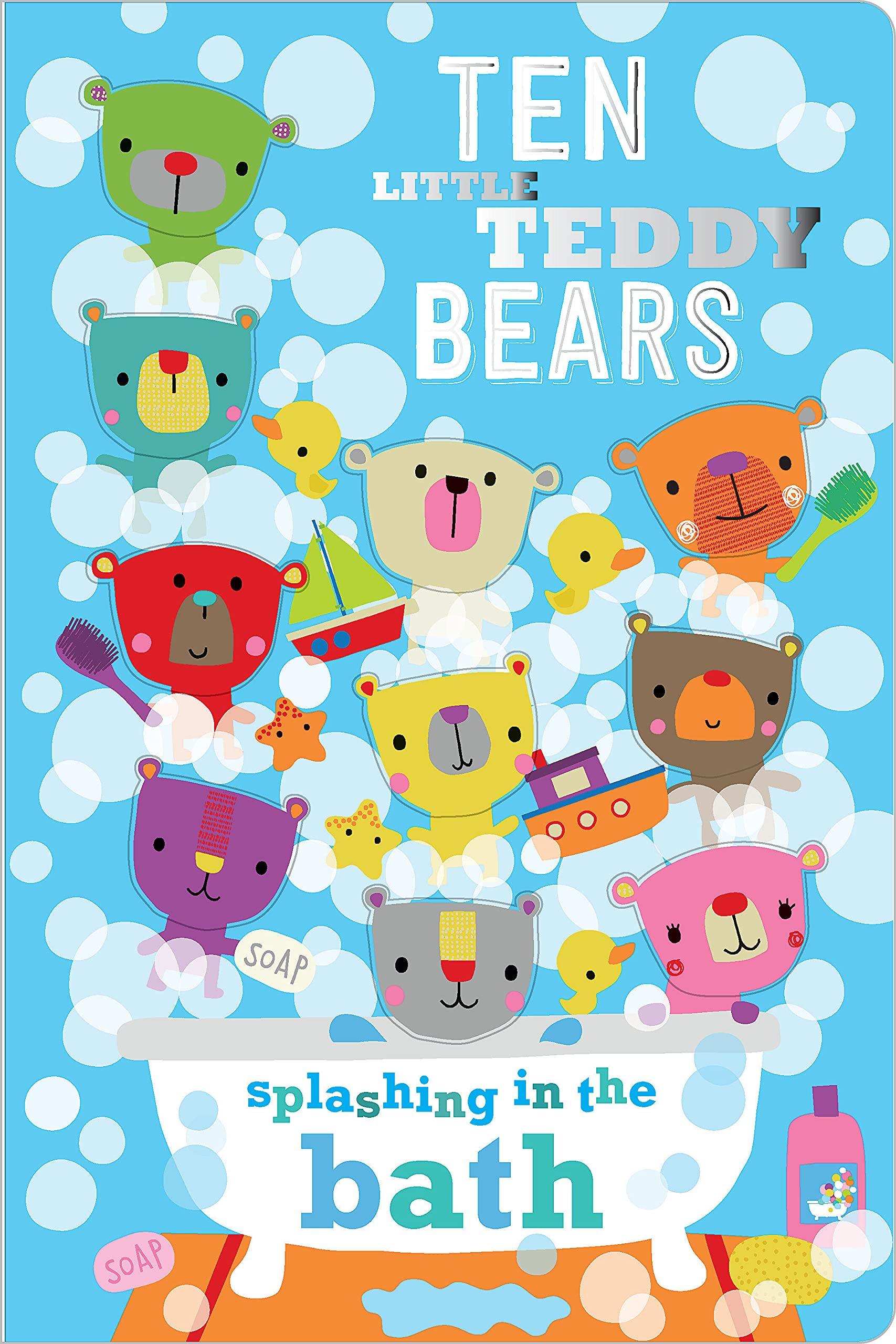 Ten Little Teddy Bears Splashing in the Bath - Counting Book - Spectrawide Bookstore
