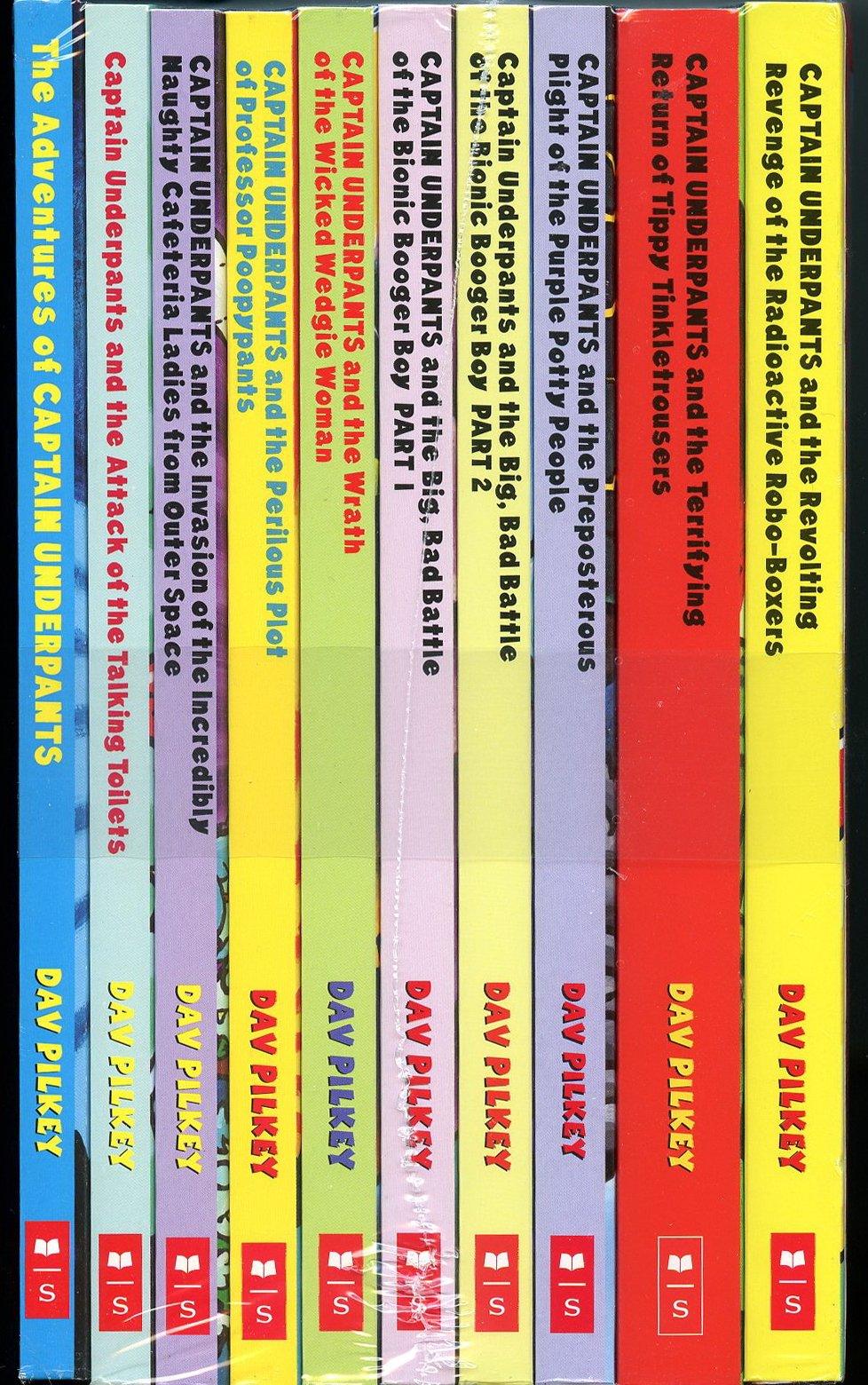Captain Underpants - 10 Books Set - Spectrawide Bookstore