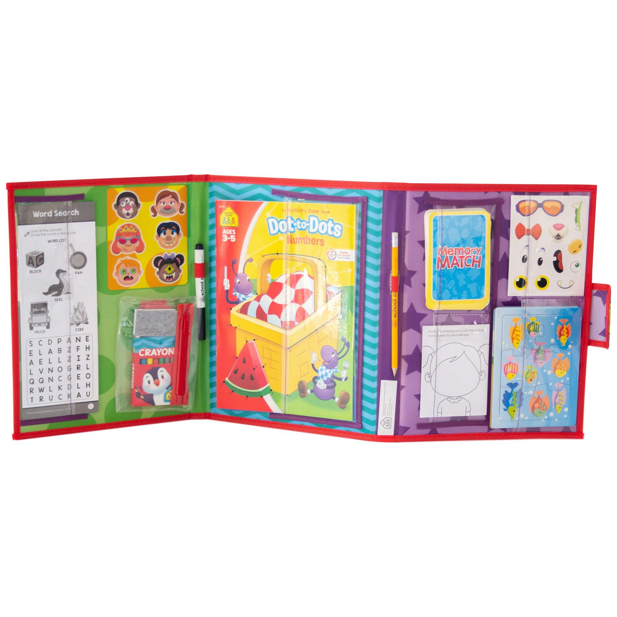 School Zone - On The Go Activity Playset - Spectrawide Bookstore