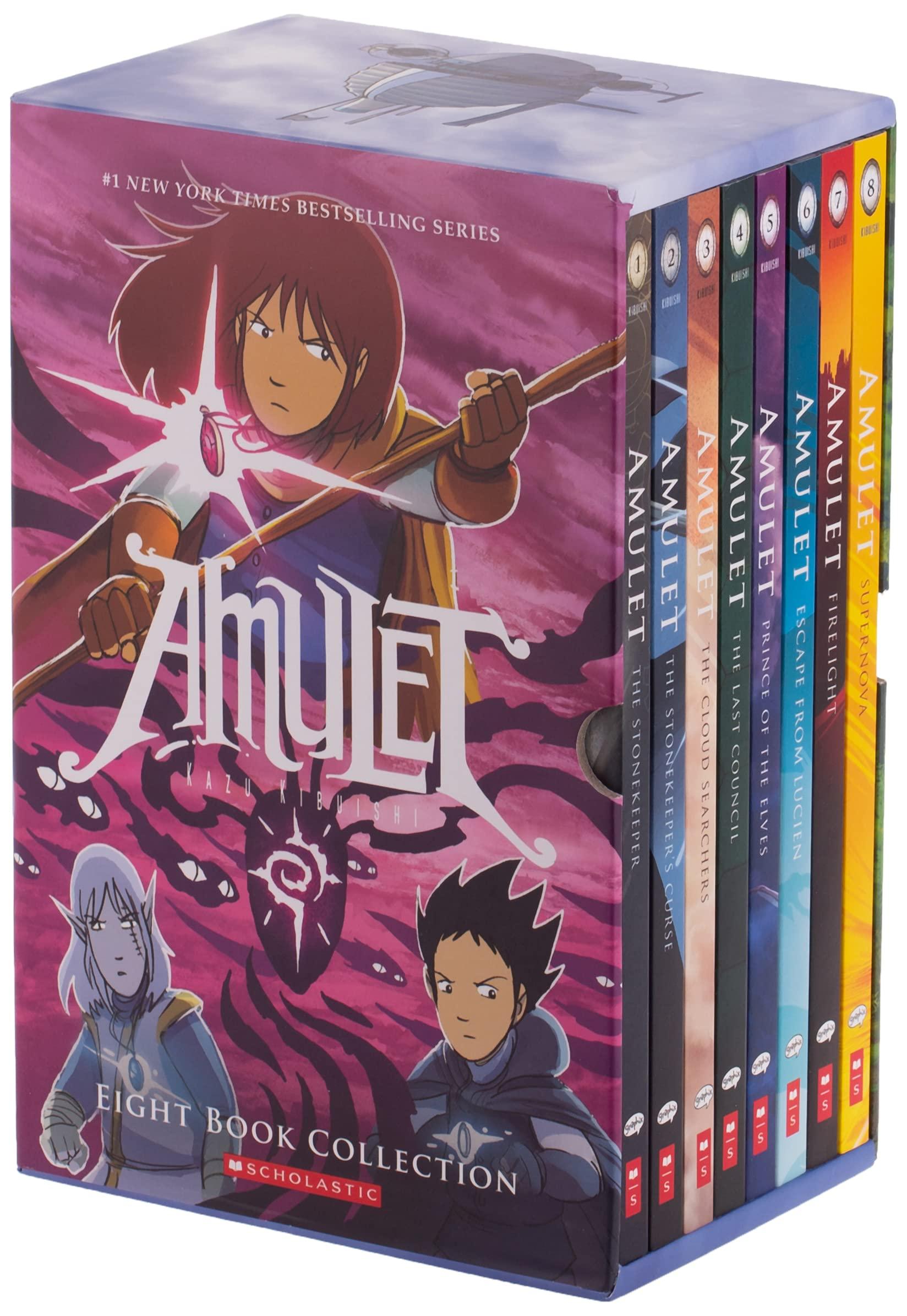 Amulet #1-8 Box Set Paperback - Spectrawide Bookstore
