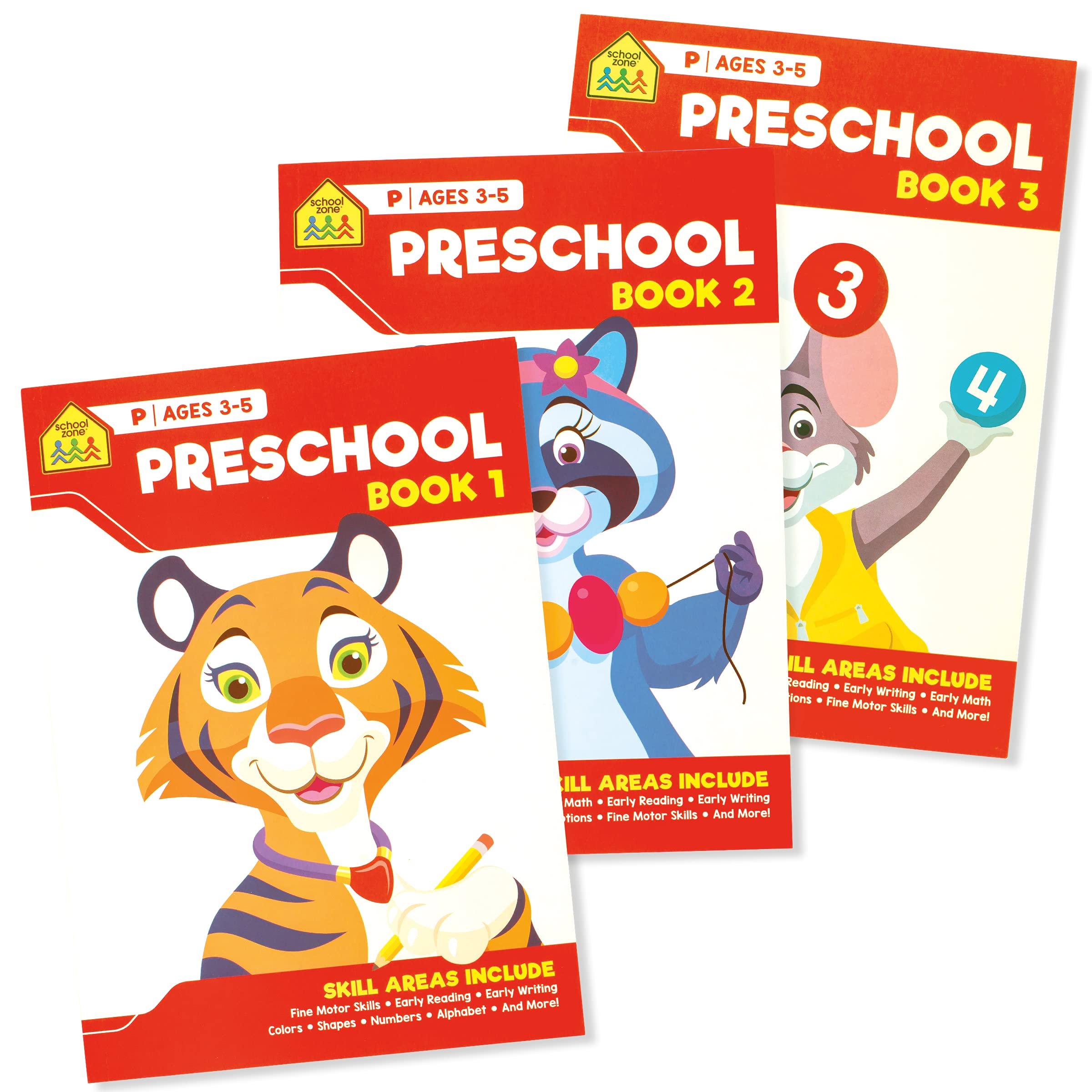 School Zone - Preschool Full Learning Program - Boxset Age 3-5 - Spectrawide Bookstore
