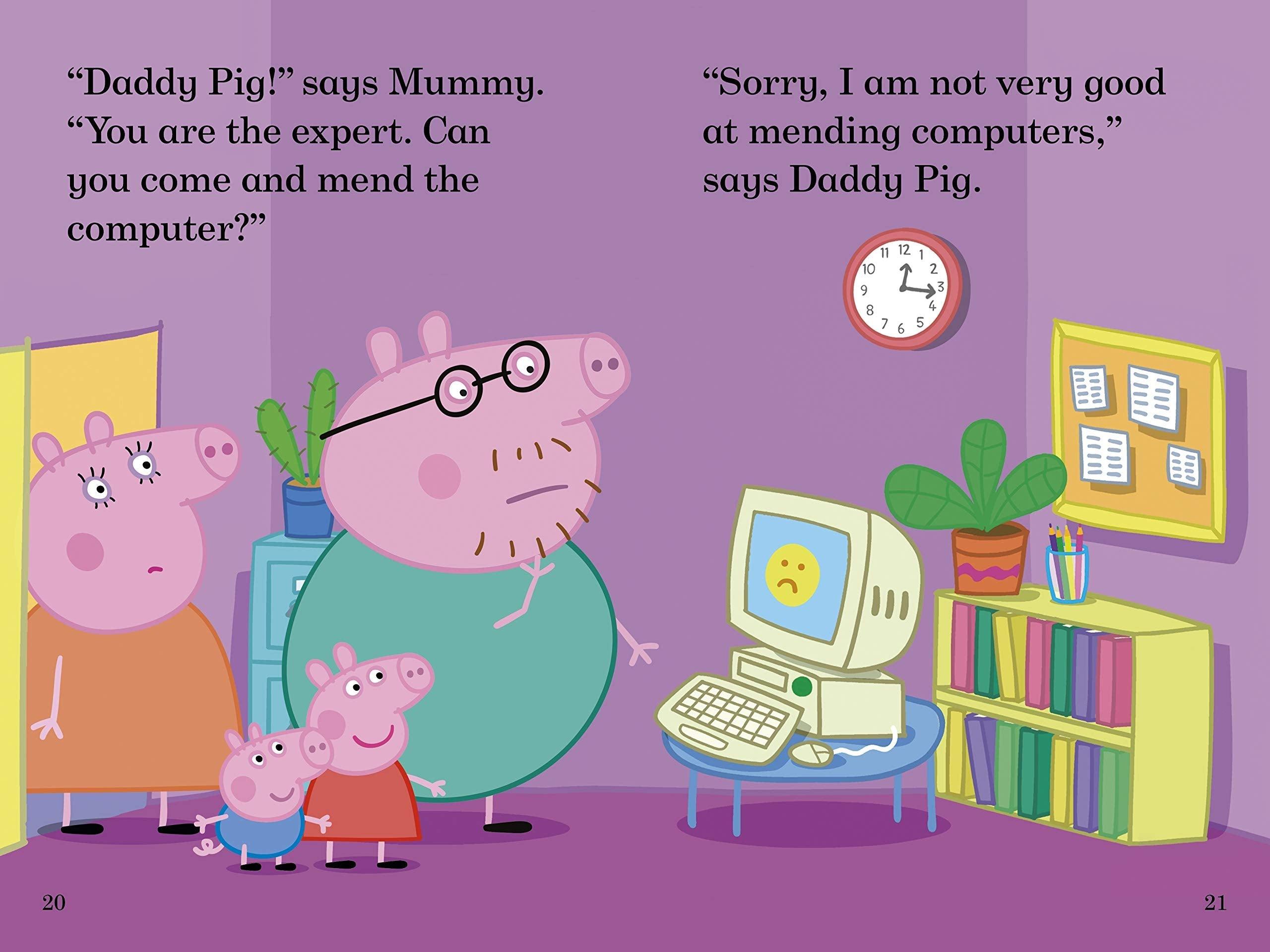 Read it yourself with ladybird- Peppa Pig- The Family Computer - Spectrawide Bookstore