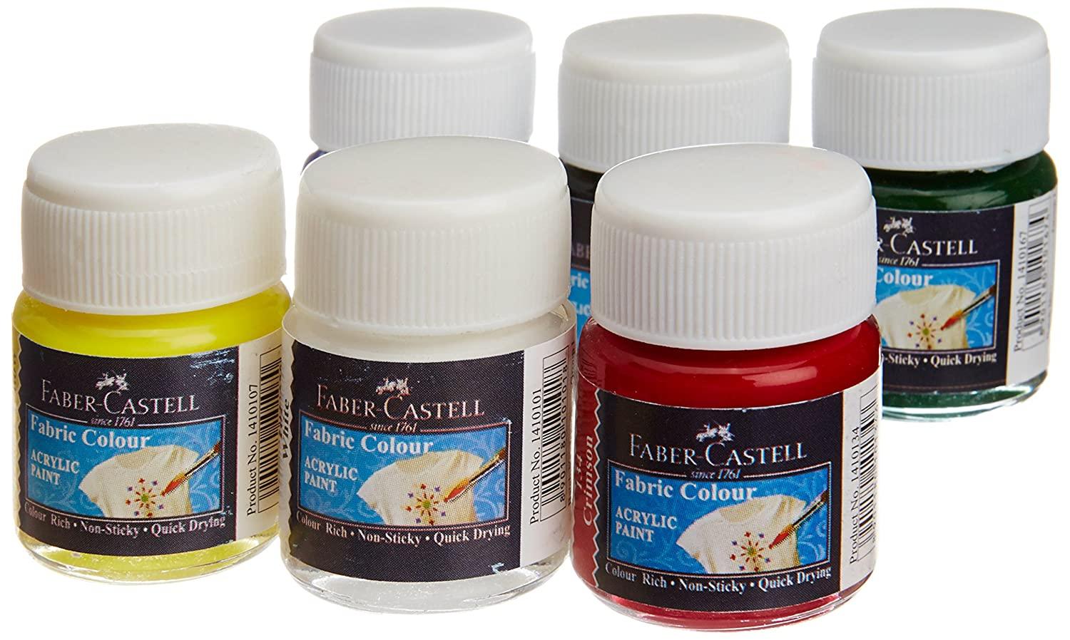 Faber-Castell - 6 Fabric Colours Classic - Spectrawide Bookstore