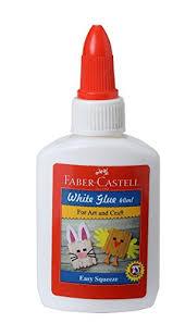 Faber-Castell - White Glue for Art and Craft Easy Squeeze 40ml - Spectrawide Bookstore