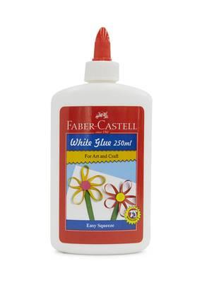 Faber-Castell - White Glue For Art and Craft 250ml - Spectrawide Bookstore