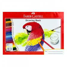 Faber-Castell - 20 Sheets Drawing Book A4 - Spectrawide Bookstore