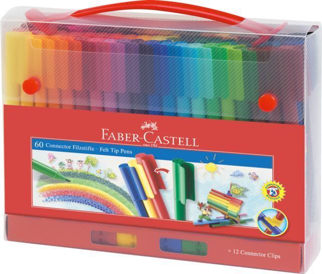 Faber-Castell - 60 Connector Pens - Spectrawide Bookstore