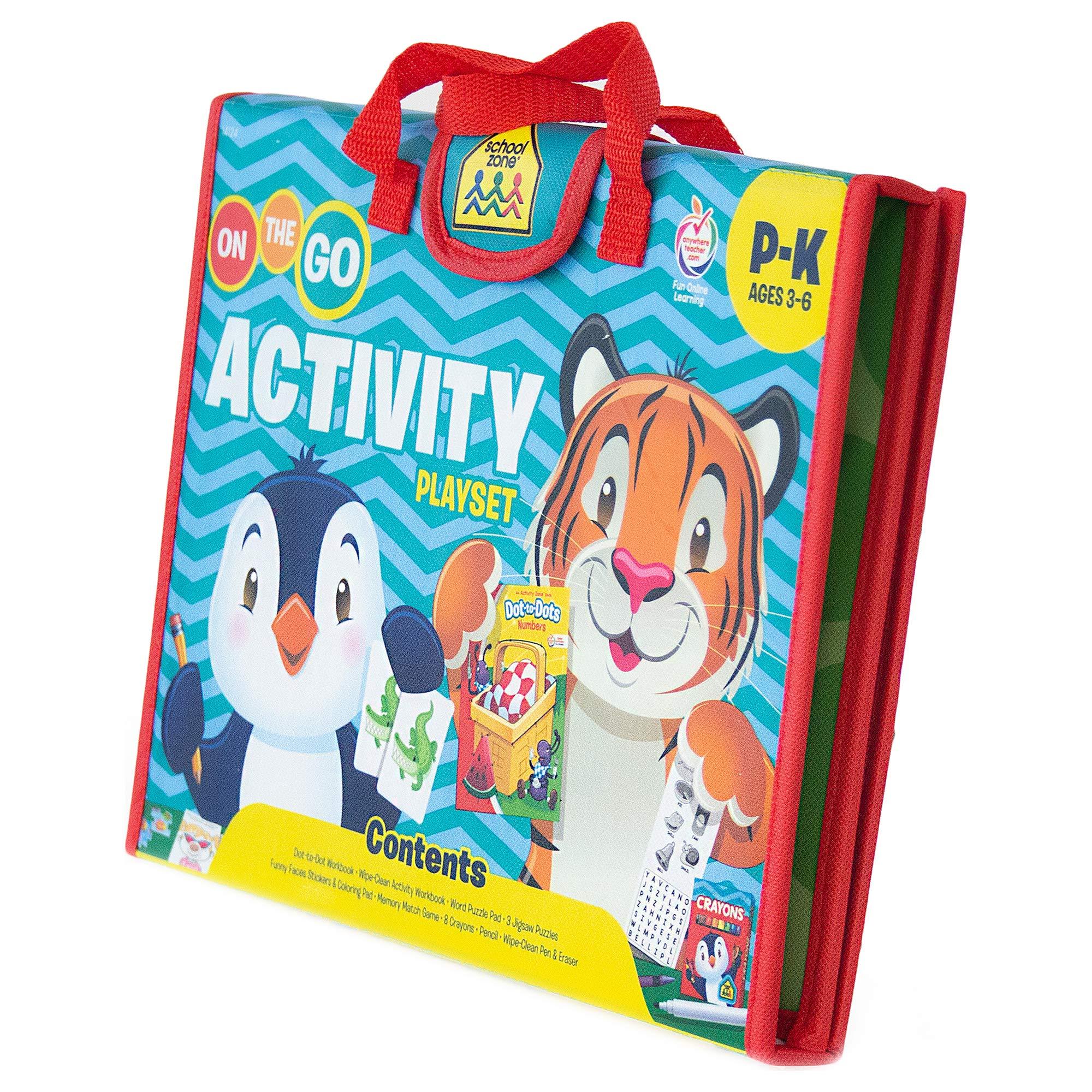 School Zone - On The Go Activity Playset - Spectrawide Bookstore