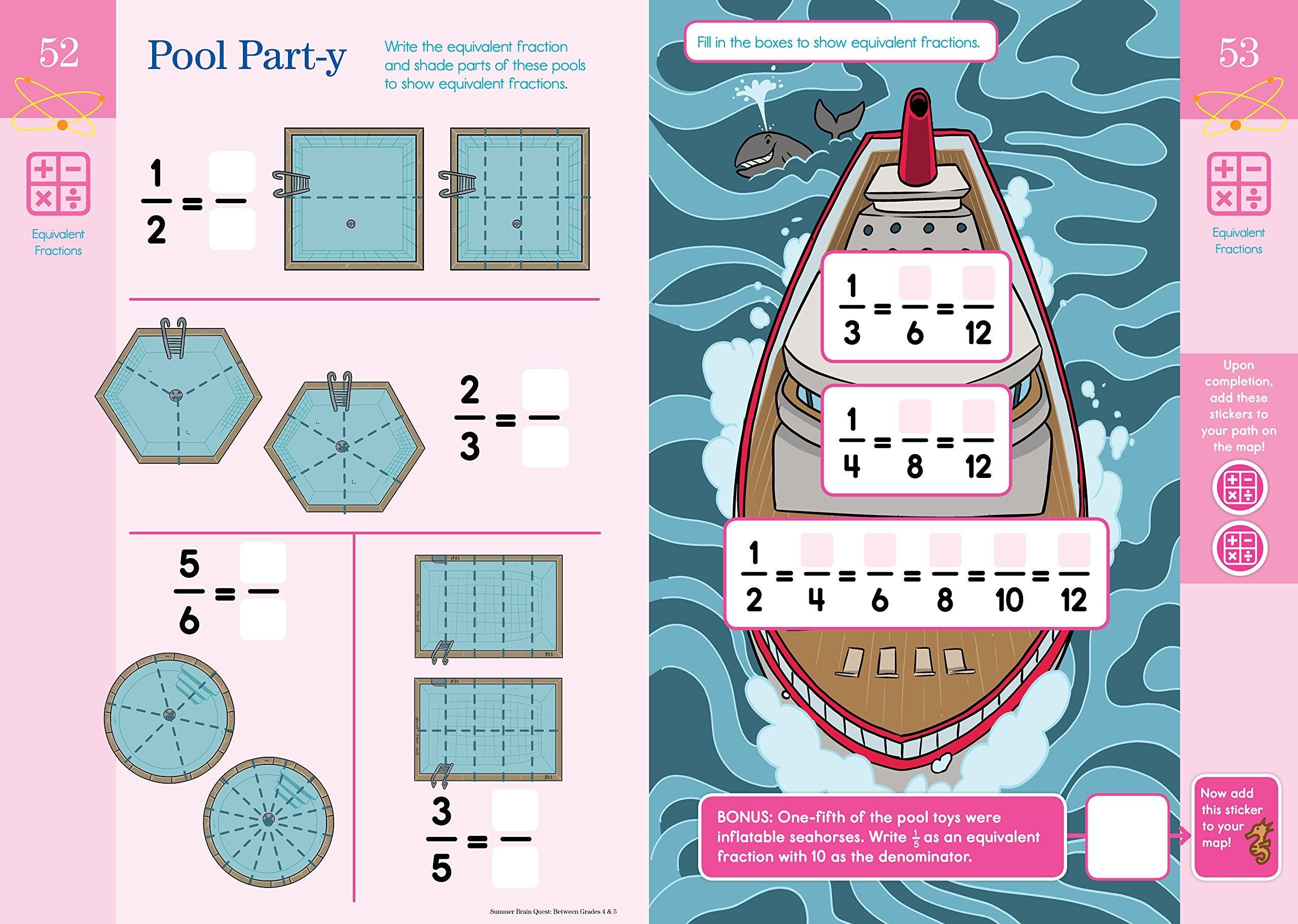 Summer Brain Quest: Between Grades 4 & 5 - Spectrawide Bookstore