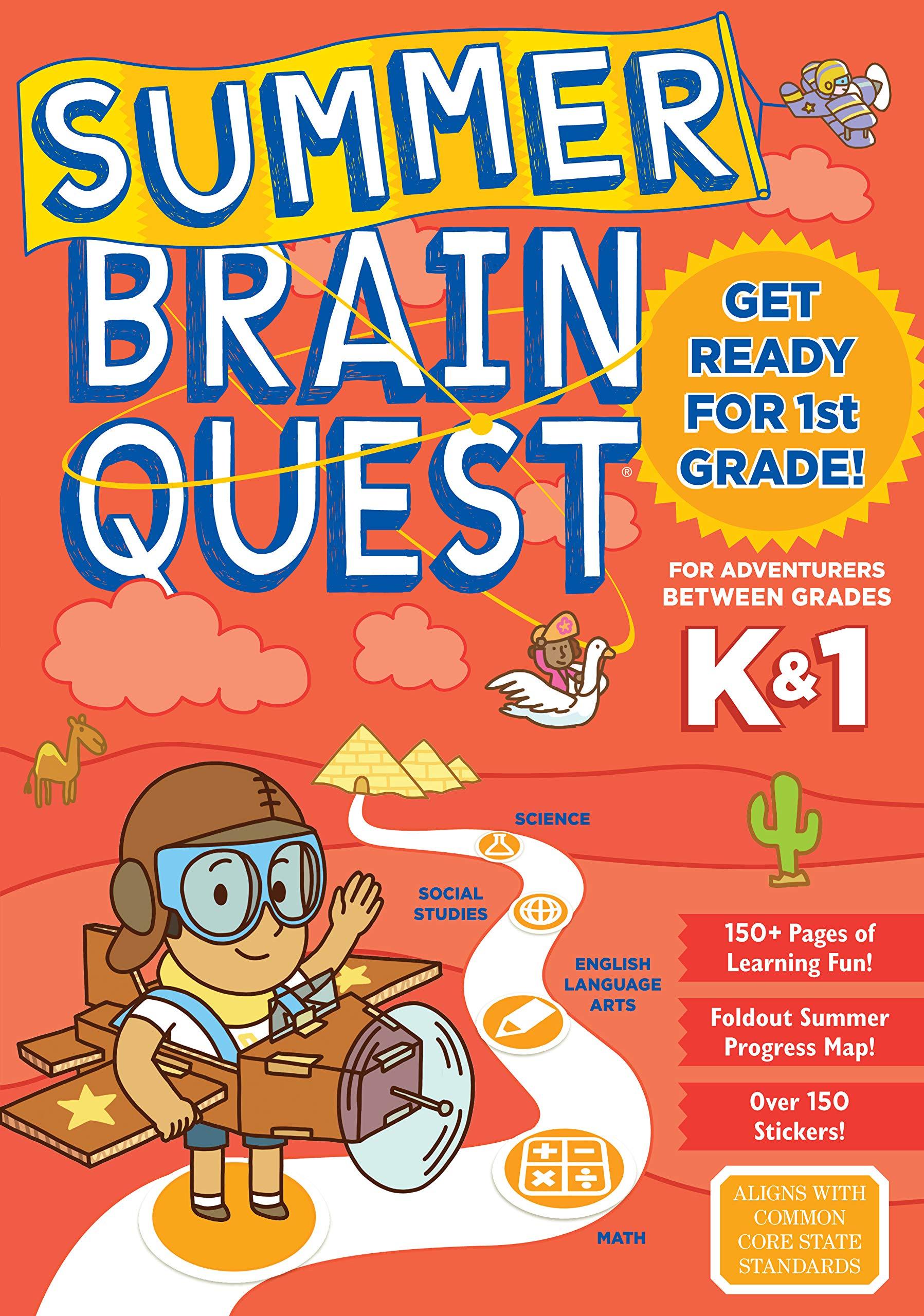 Summer Brain Quest: Between Grades K & 1 - Spectrawide Bookstore