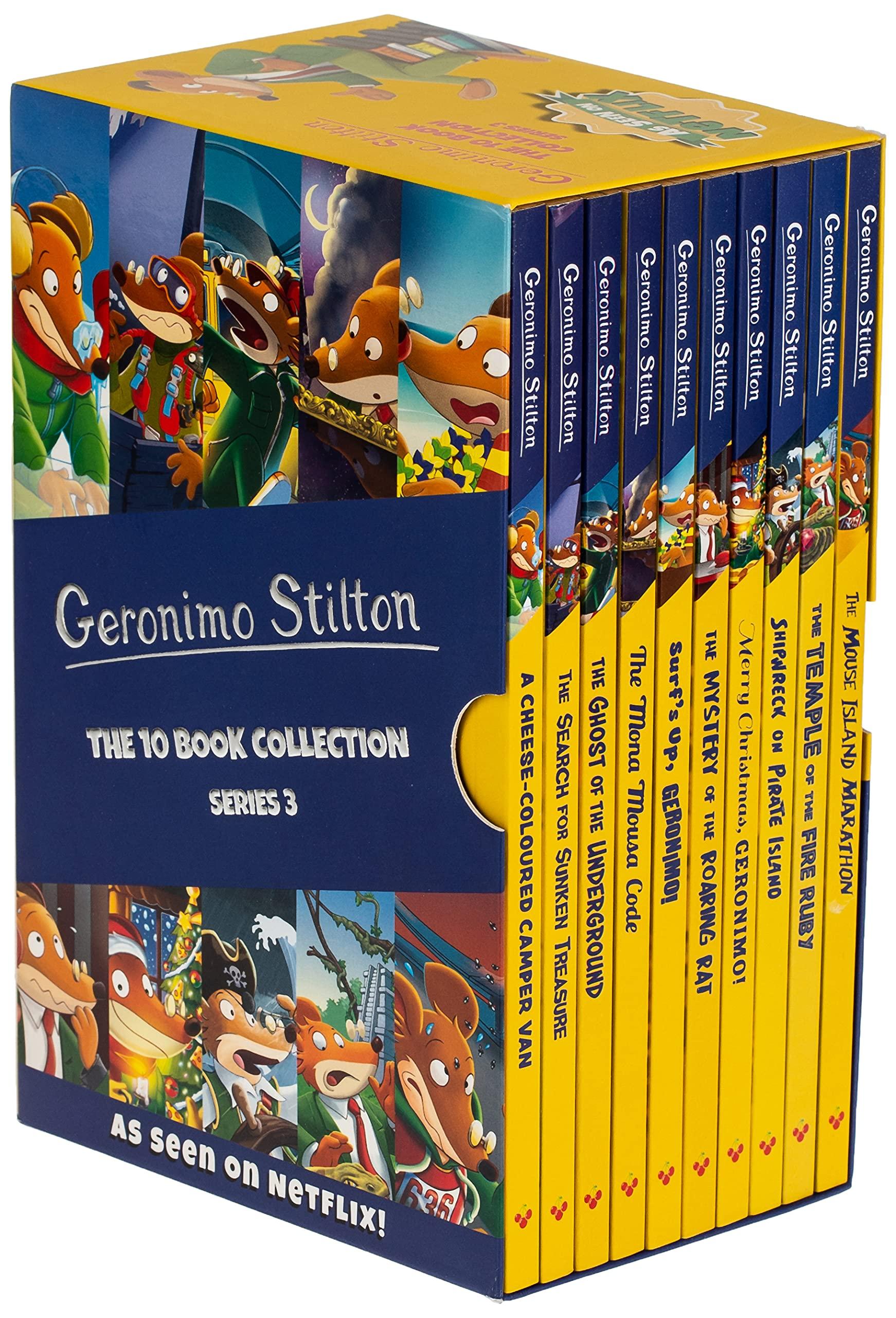 Geronimo Stilton 10 Book Collection Series 3 Box Set - Spectrawide Bookstore