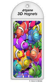 Artgame 3D Magnet - Clown School - Spectrawide Bookstore