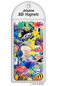 Artgame 3D Magnet - Fish Jam - Spectrawide Bookstore