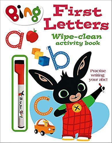 Bing: First Letters - Wipe - Clean Activity Book - Spectrawide Bookstore