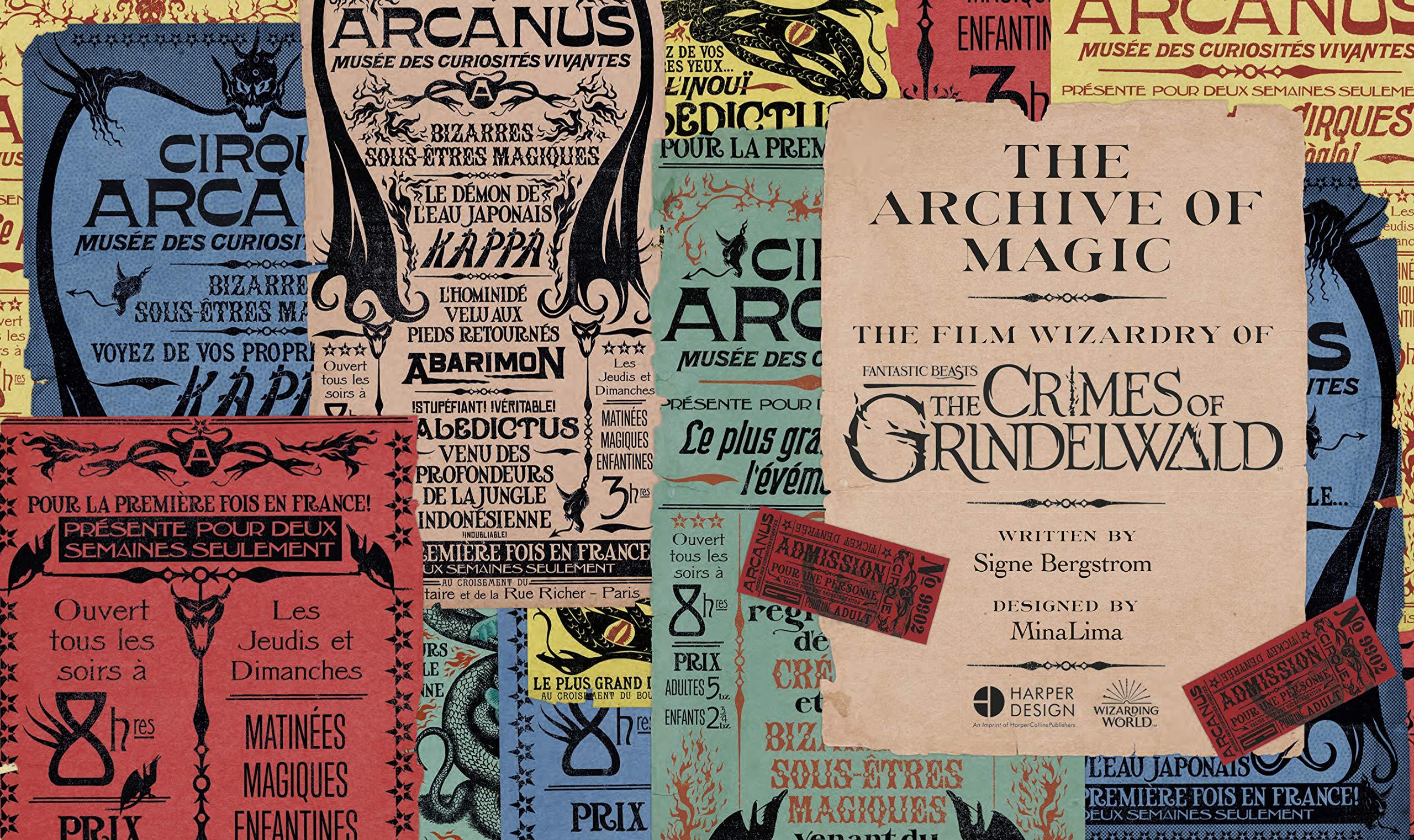 The Archive of Magic - The Film Wizardry of Fantastic Beasts: The Crimes of Grindelwald - Spectrawide Bookstore