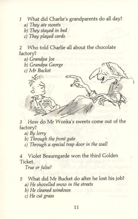 Roald Dahl Quiz Book - Spectrawide Bookstore
