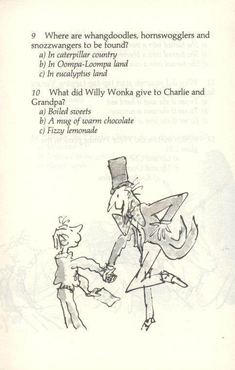 Roald Dahl Quiz Book - Spectrawide Bookstore