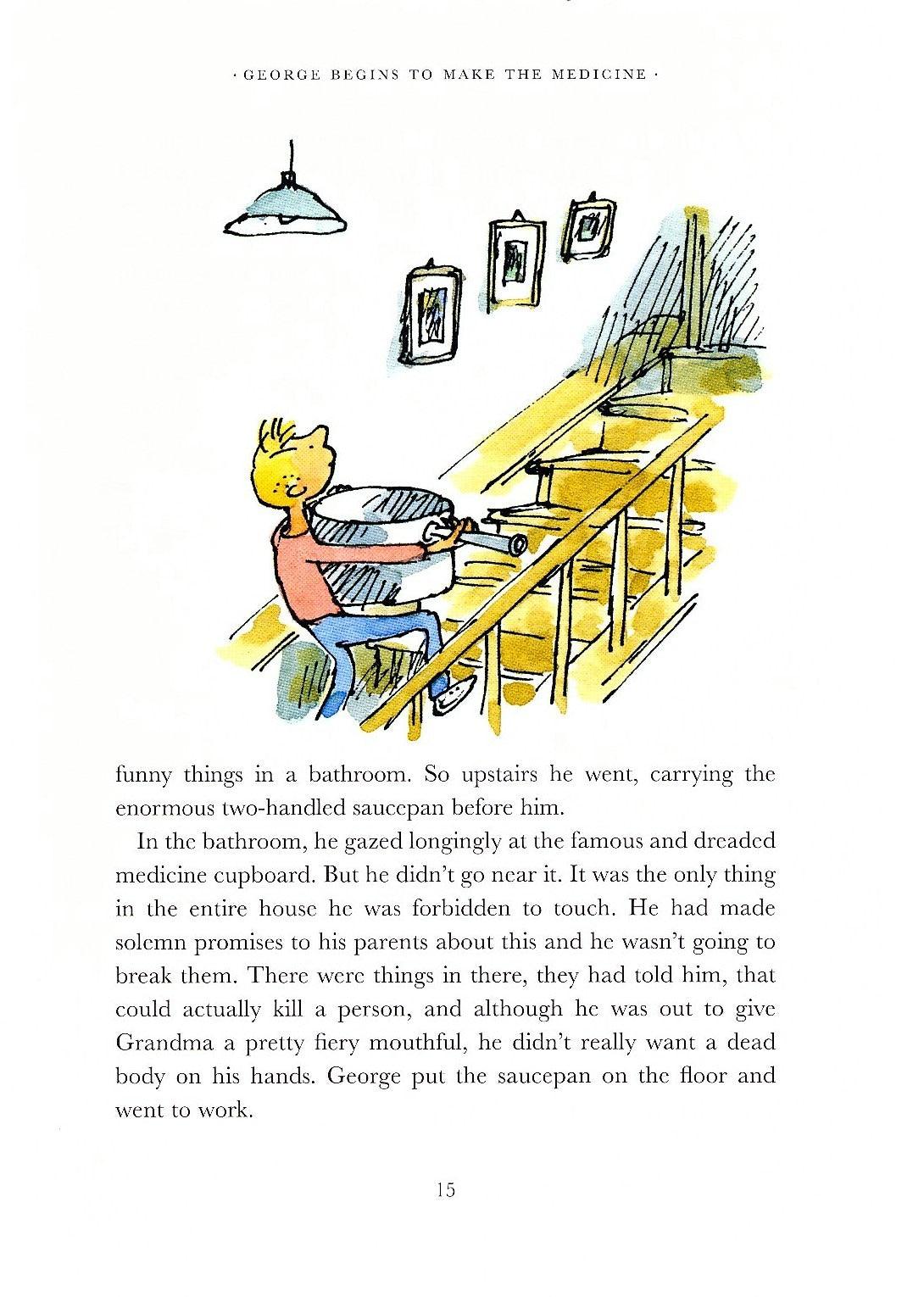 Roald Dahl George's Marvellous Medicine (Colour Edition) - Spectrawide Bookstore