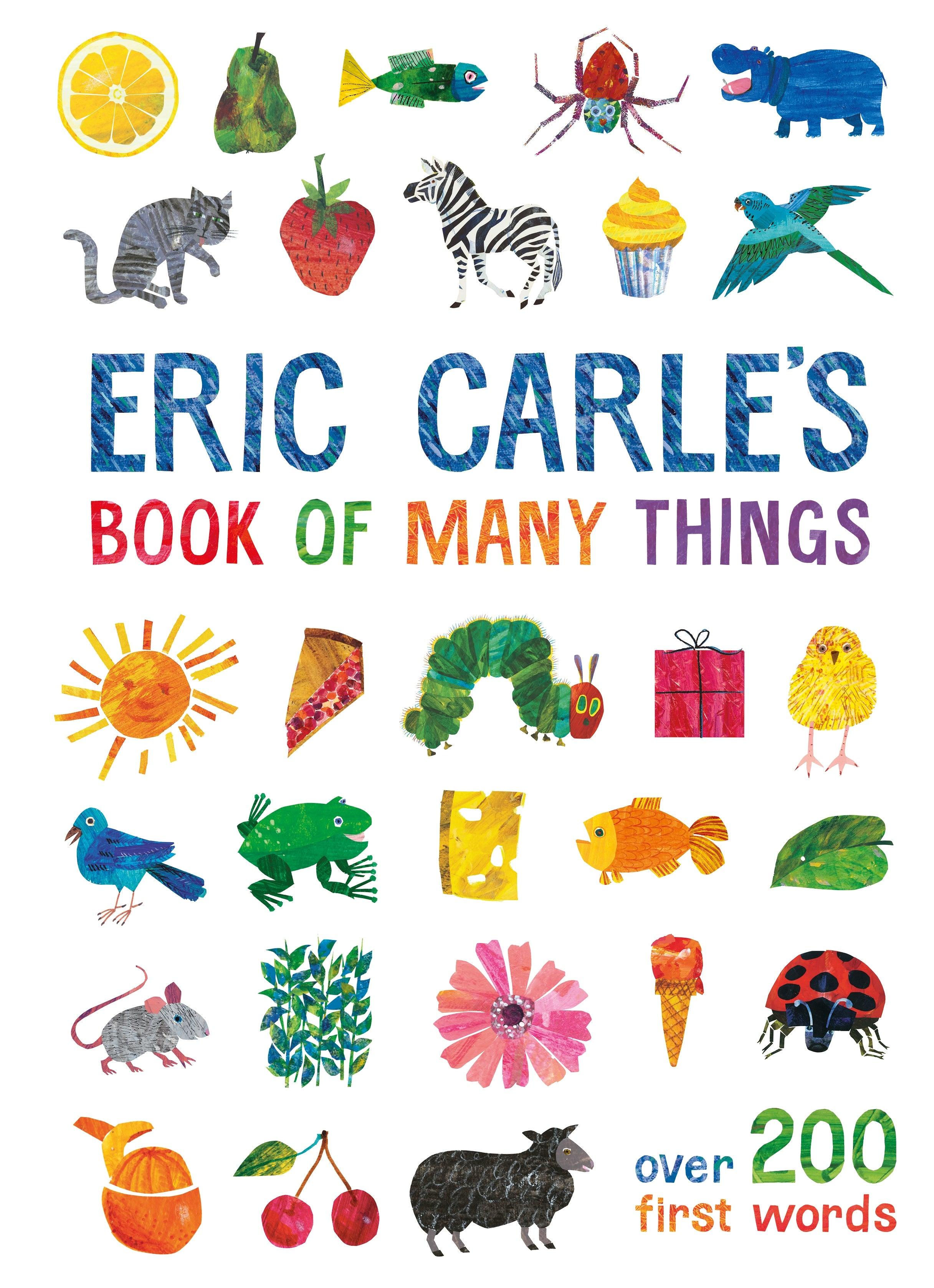 Eric Carle's Book of Many Things : Over 200 First Words (Hardback) - Spectrawide Bookstore