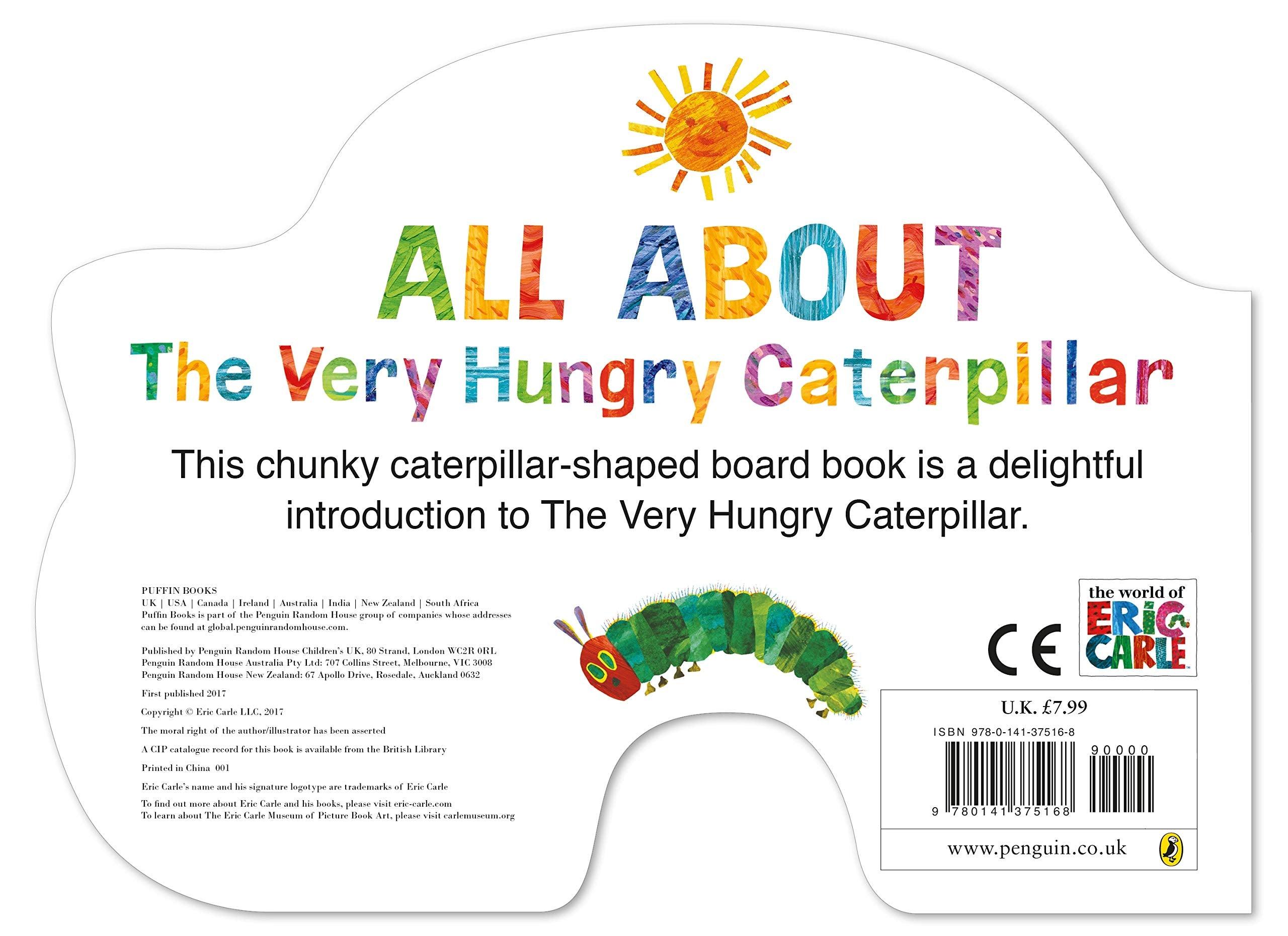 Eric Carle-All About The Very Hungry Caterpillar (die-cut board book) - Spectrawide Bookstore