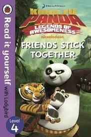 Read it Yourself with Ladybird - Kung Fu Panda Legends of Awesomeness - Friends Stick Together Level 4 - Spectrawide Bookstore