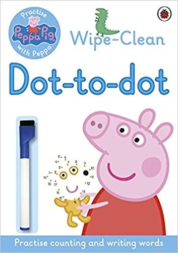 Practise Peppa Pig With Peppa - Wipe-Clean Dot-To-Dot - Spectrawide Bookstore